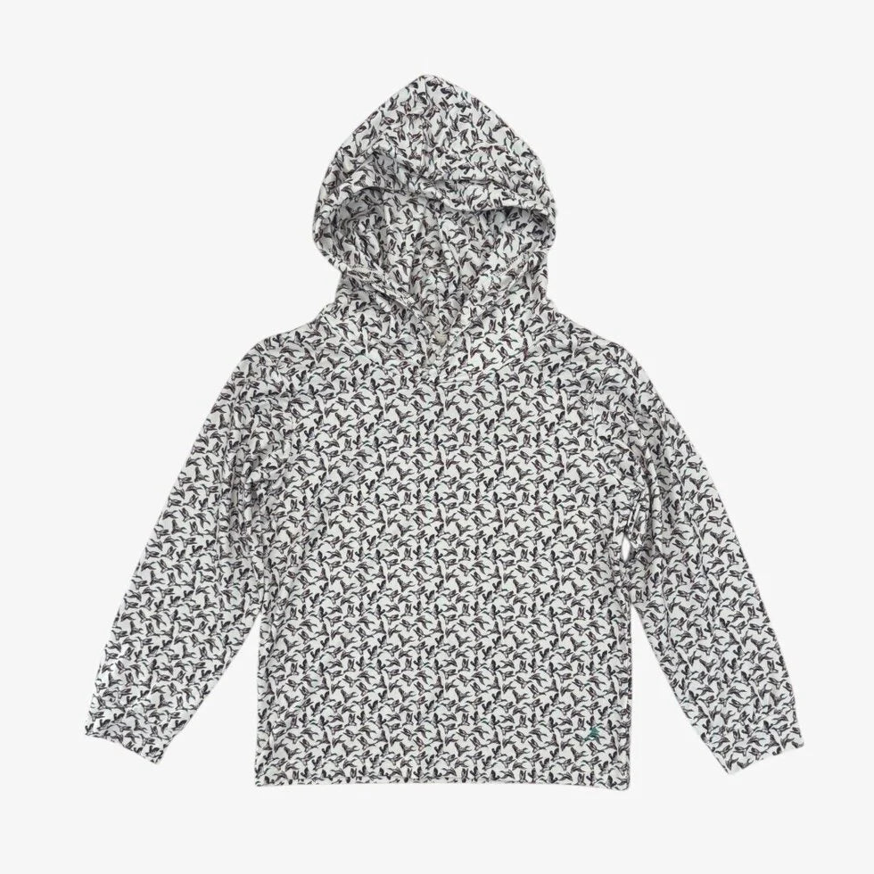 Youth CoolShade™ Mack Performance Hoodie UPF 50+ || Delta Wings