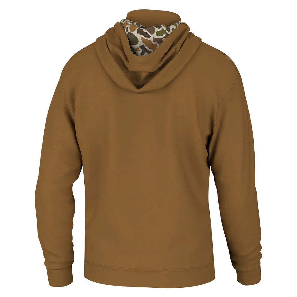 Quarter Zip Hoodie - Rust