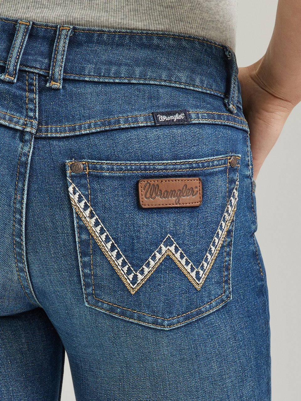 Retro Mae Mid Rise - Denim