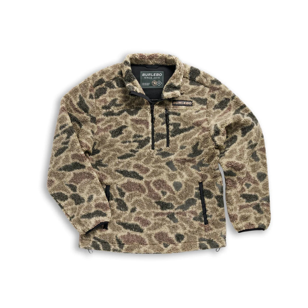 Sherpa Quarter Zip - Rocky Mountain Camo