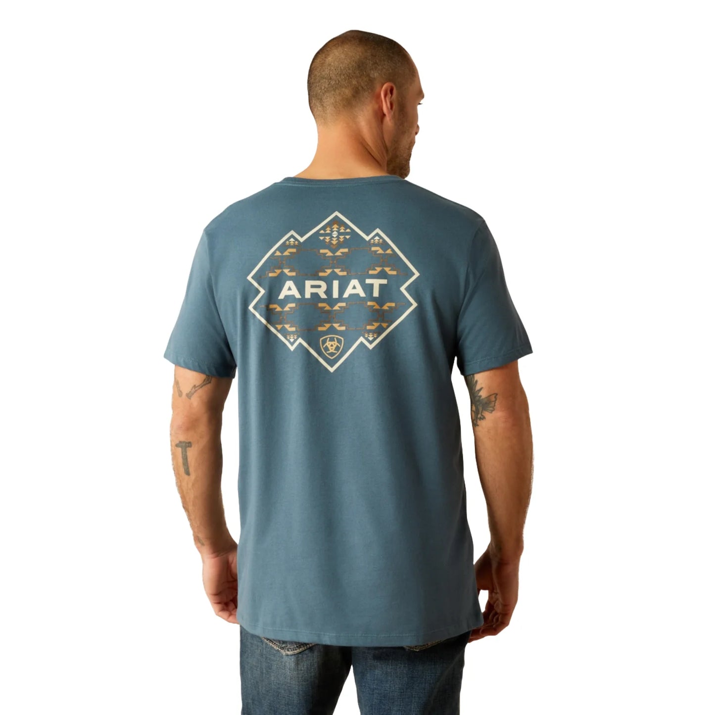Southwest Hexa Deca Tee - Lagoon Green
