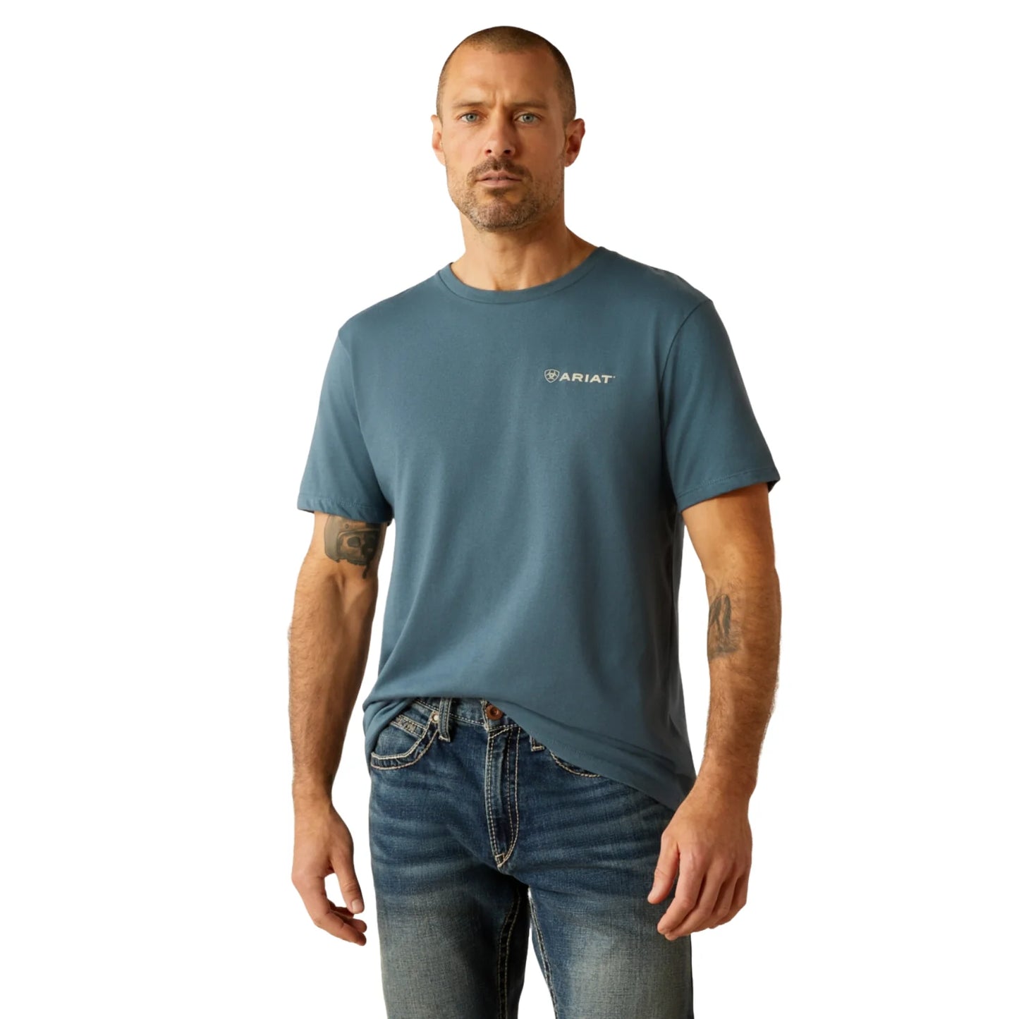 Southwest Hexa Deca Tee - Lagoon Green