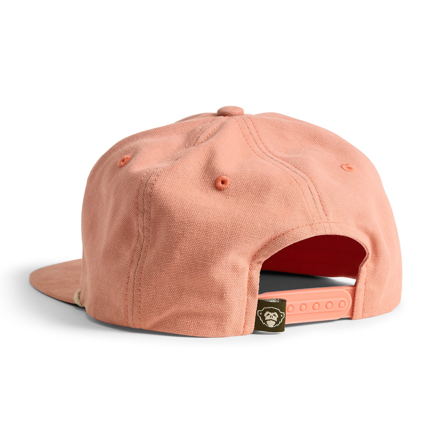 Unstructured Snapback Hat - Fresh Catch - Dusty Pink