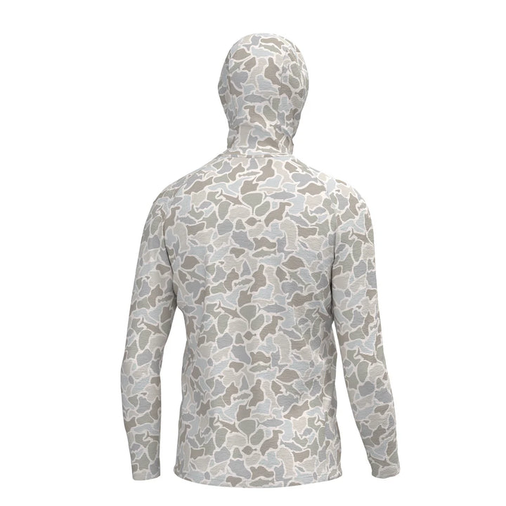 Heather Blend Hoodie - Saltwater Camo