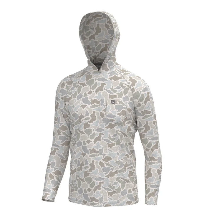 Heather Blend Hoodie - Saltwater Camo