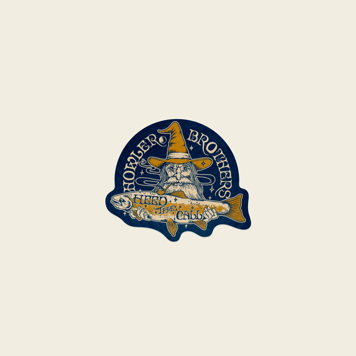 River Wizard Sticker