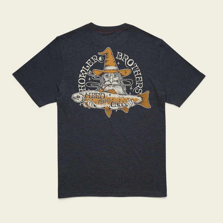 River Wizard T-Shirt - Navy Heather