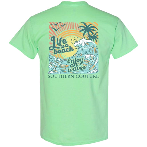 Life's a Beach- Mint Green