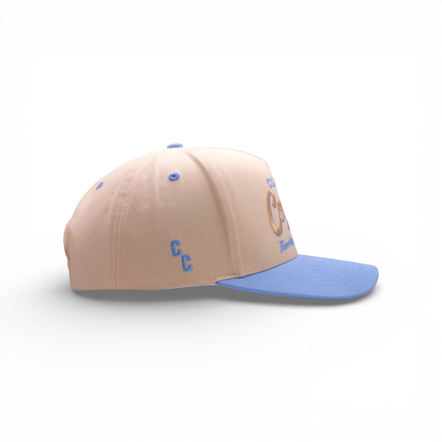 The Sedona Hat - Carolina Blue & Cream