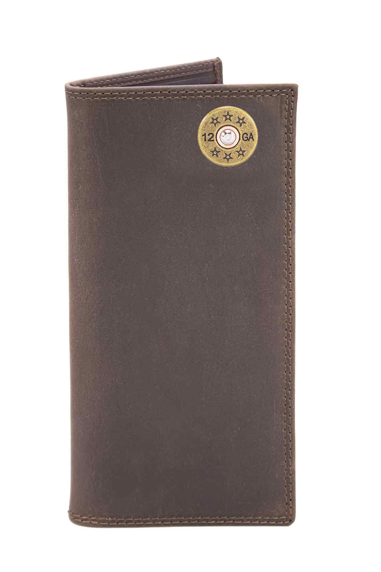 Shotshell Light Brown Crazy Horse Roper Wallet