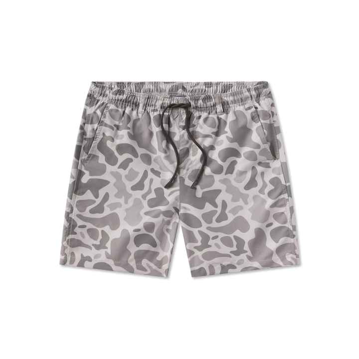 La Costa Lined Swim Trunk - Gray Camo