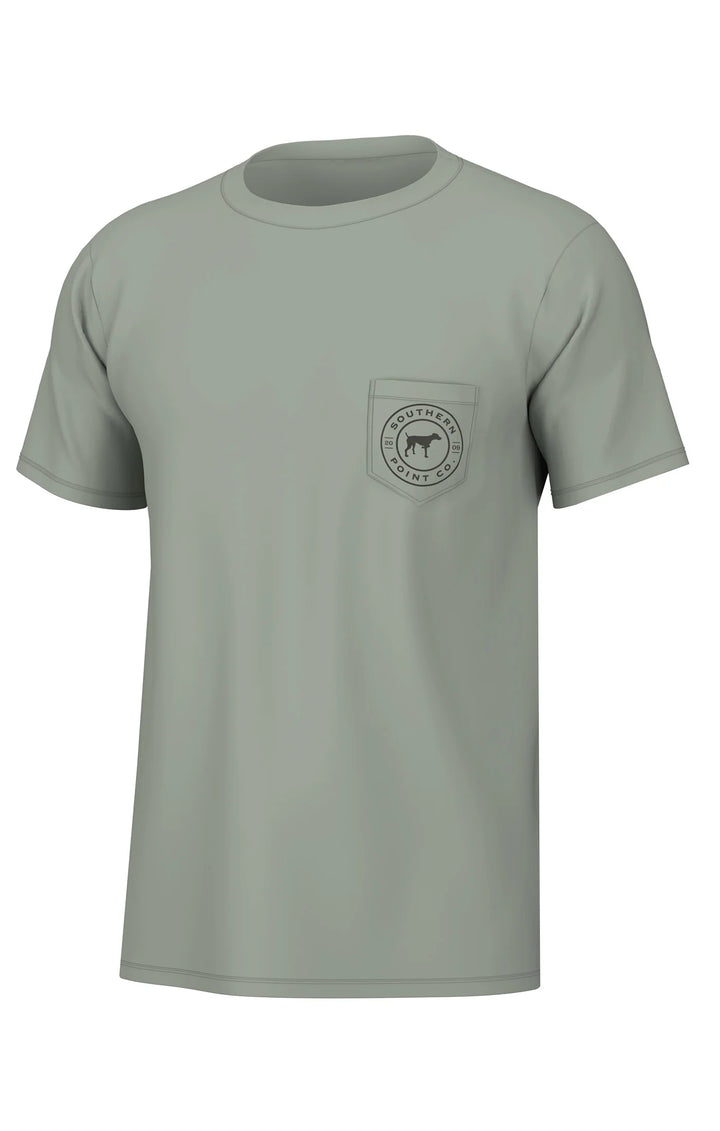 Wild Life Stamp Tee - Sea Spray