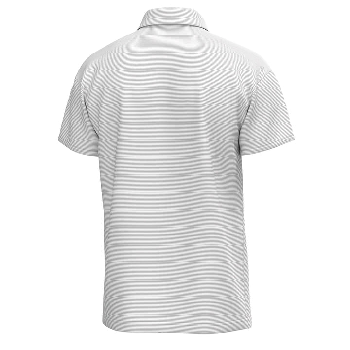 Palms Polo - Light Gray & White