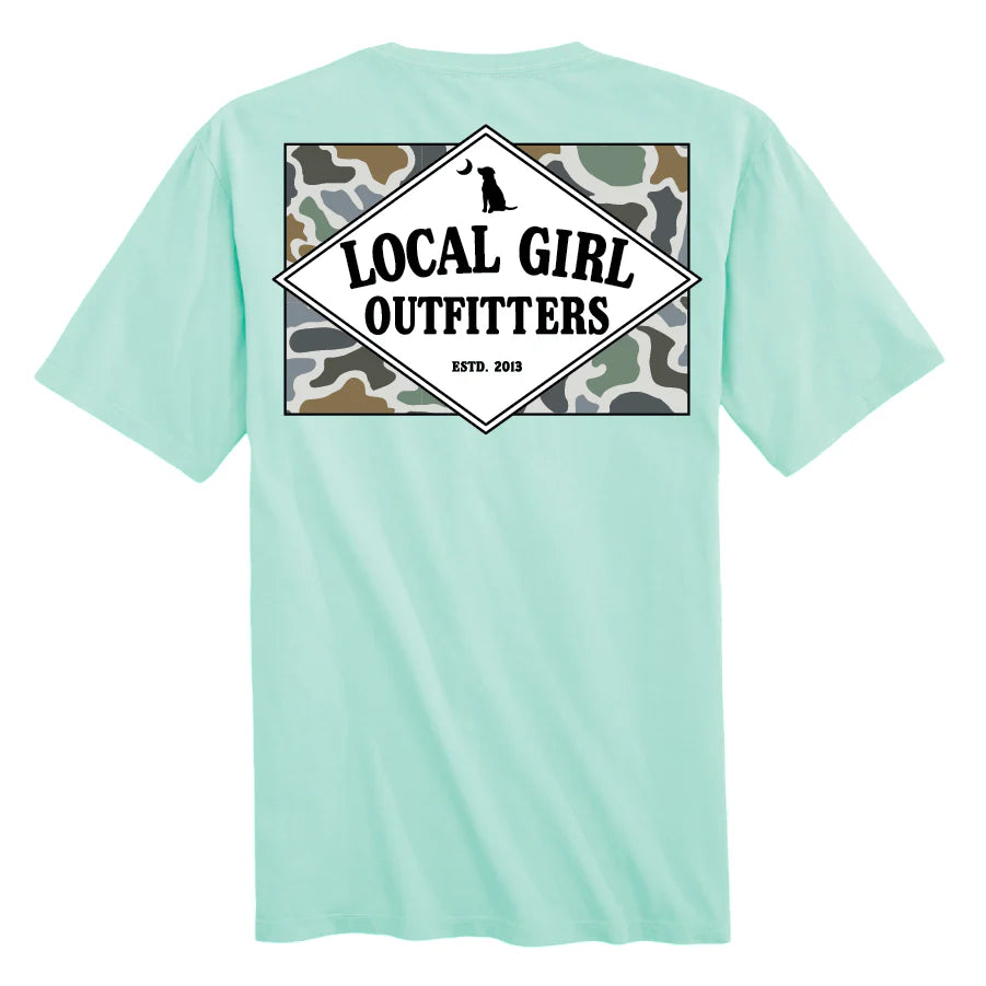 LG Youth Founder's Flag LCF Bluff T-Shirt - Island Reef