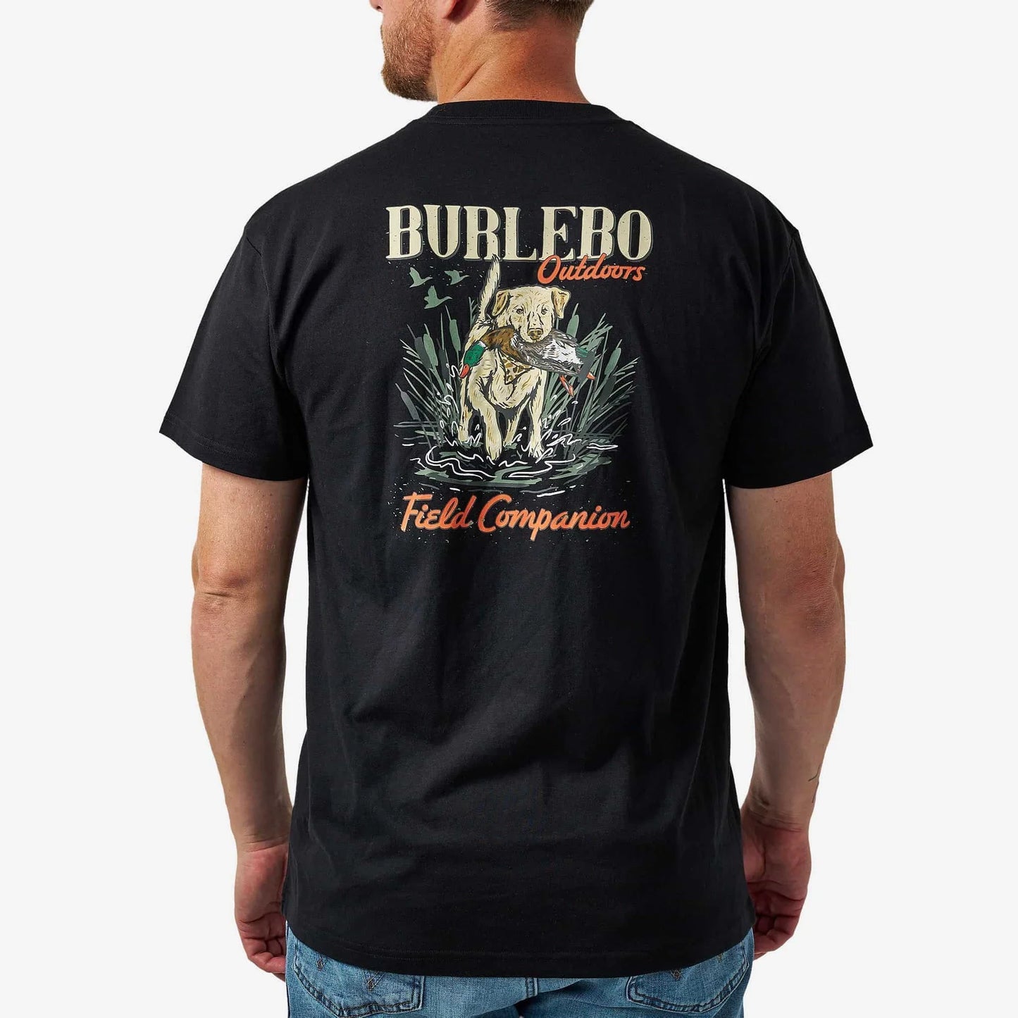 Short Sleeve Tee - Field Companion - Black