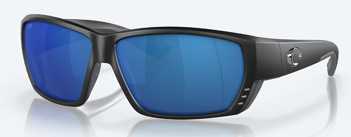 Tuna Alley Matte Black Blue Mirror 580G