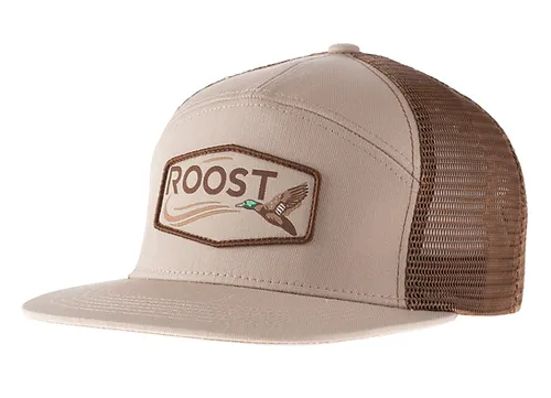 Roost 7 Panel Duck Patch - Khaki/Brown