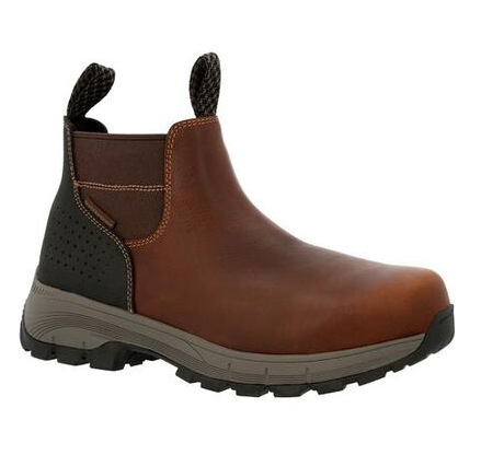 Eagle Trail Waterproof Alloy Toe Chelsea Work Boot