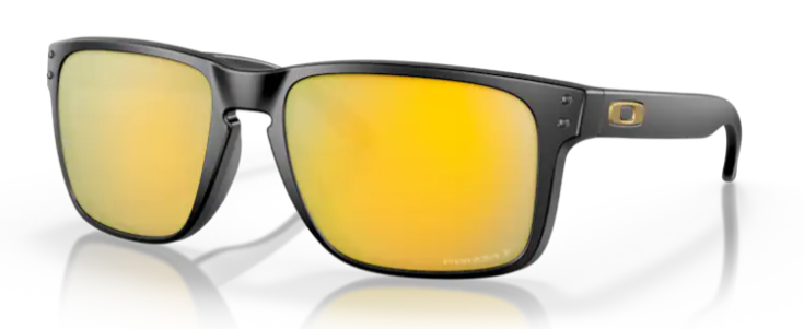 Holbrook™ XL Matte Black Prizm 24K Polarized Lense