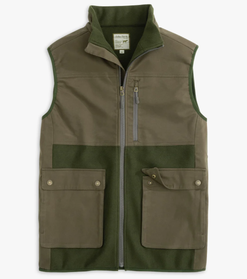 The Thomasville Vest - Woodland Green