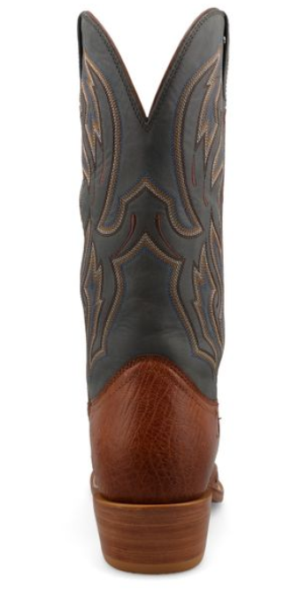 13" Reserve Boot - Chestnut Ostrich & Dark Grey