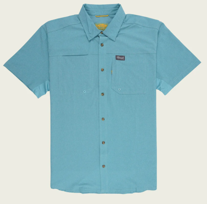 Lenwood SS Button Up - Botany Bay