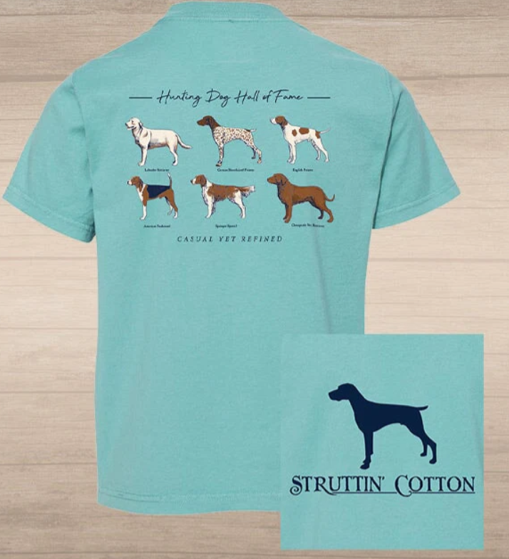 Youth Hunting Dog Hall of Fame - Seafoam