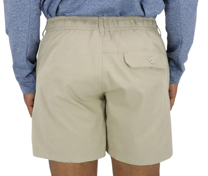Landlocked Stretch Shorts - Khaki