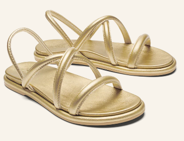 Tiare Strappy Women's Leather Sandal - Bubbly