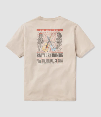 Battle of the Bands Tee - Taupe