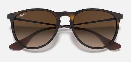 Erika Rubber Matte Havana Dark Brown Gradient