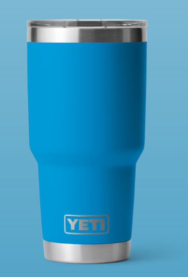Rambler 30 oz Tumbler - Big Wave Blue