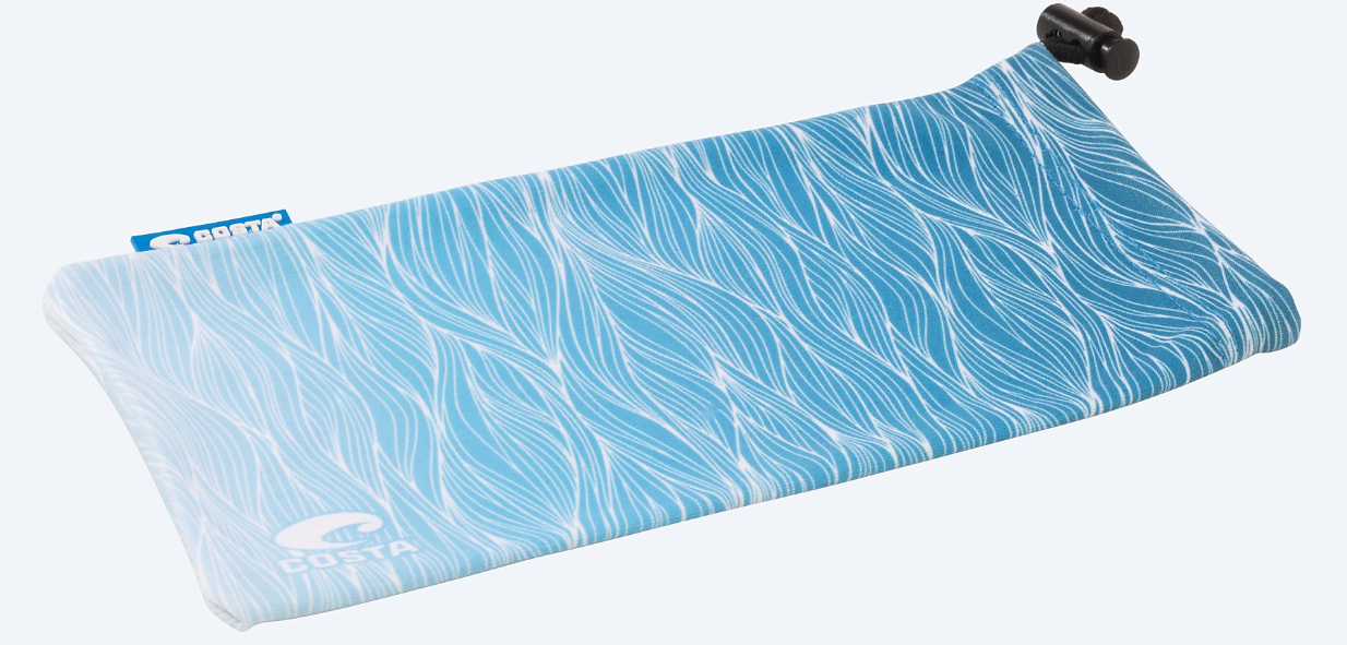 Recycled Microfiber Bag - New Wave Blue