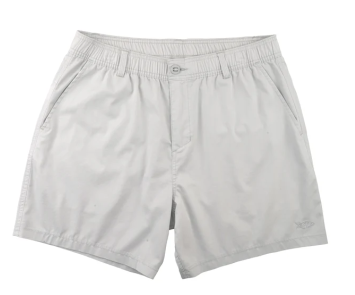 Landlocked Stretch Short - Oyster Gray