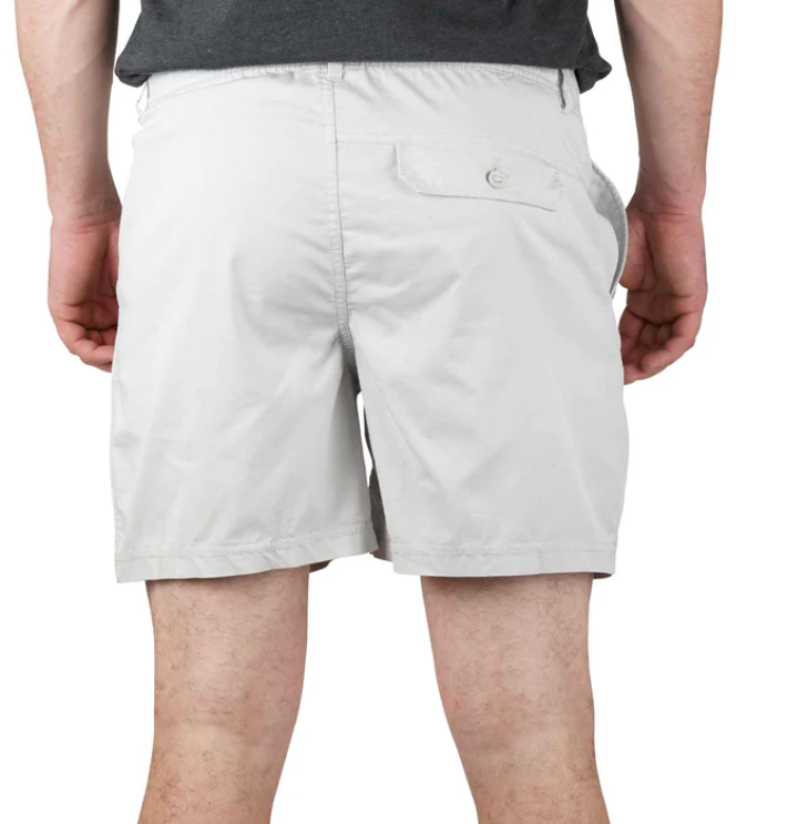 Landlocked Stretch Short - Oyster Gray