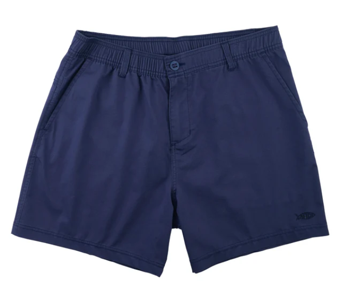 Landlocked Stretch Shorts - Naval