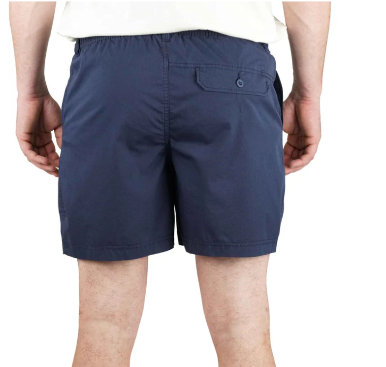Landlocked Stretch Shorts - Naval