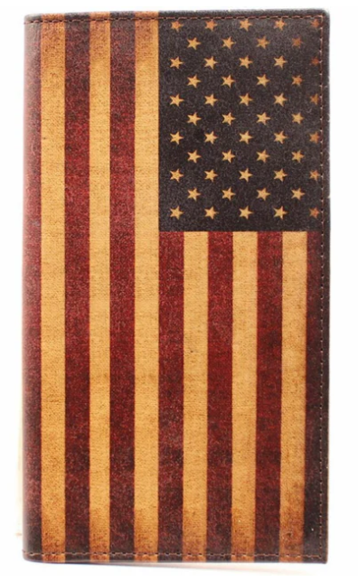 Nocona Rodeo Wallet US Flag