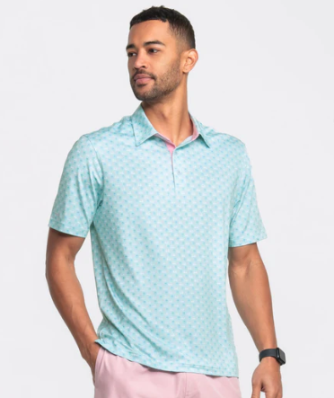 Par Fore Printed Polo - Water Hazard