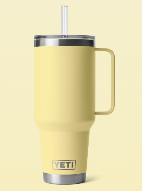 Rambler 42 oz Straw Mug Daybreak Yellow