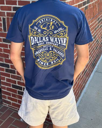 Distilled Tee - Navy