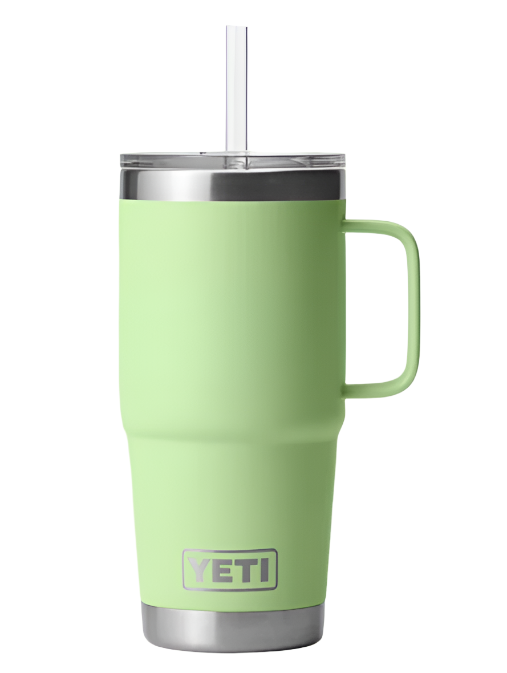 25 Oz Mug w/ Straw Lid - Key Lime