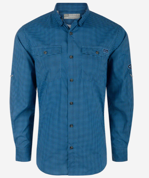 Frat Gingham Check Button Down - Naval Academy