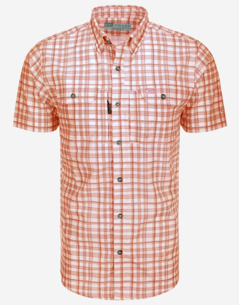 Hunter Creek Window Pane Plaid - Burnt Brick