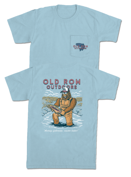 Average Fisherman Pocket Tee - Chambray
