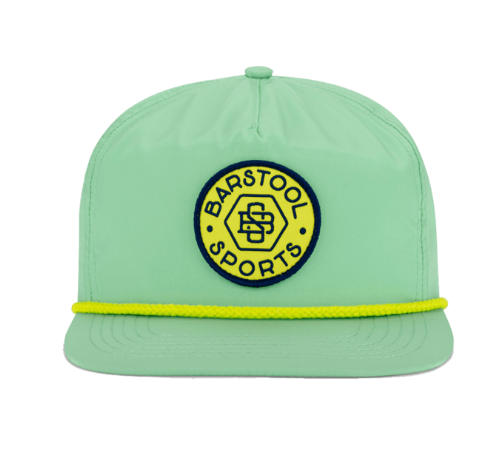 Barstool Retro Logo Rope Hat - Green
