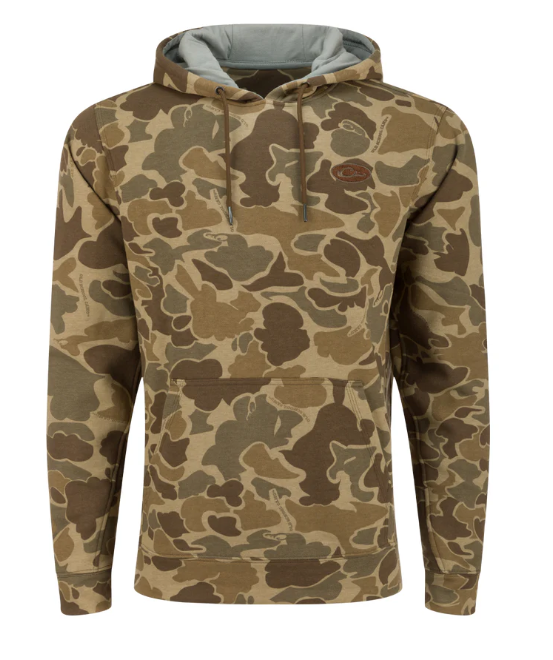 The Three End Camo Hoodie - Old School Timber