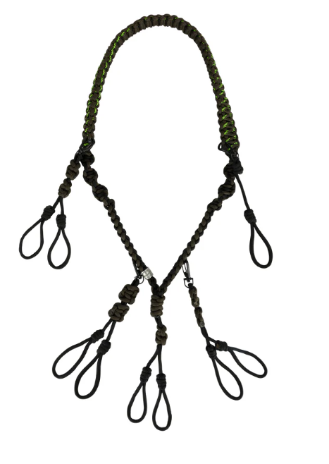 Caller's Lanyard - Black/Olive