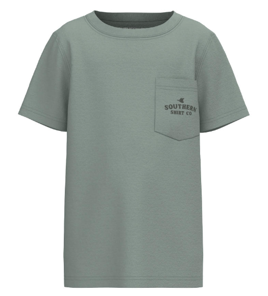 Youth Seasonal Flight Tee - Iceberg Green