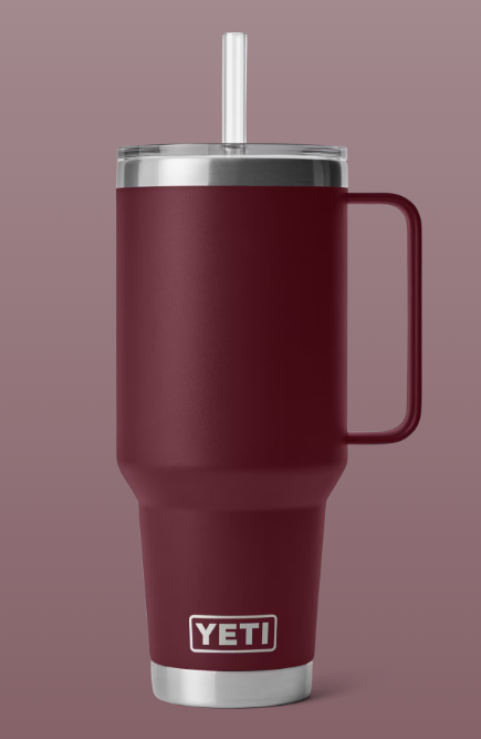 Rambler® 42 oz Straw Mug - Wild Vine Red